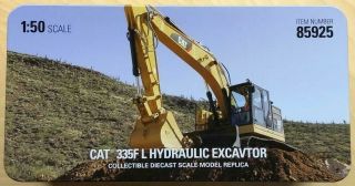 Cat 335f L Hydraulic Excavator 1:50 Scale Diecast Model - 85925 - By Dm -
