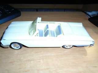 1960 Ford Sunliner Convertible Yellow Promo Car Friction R