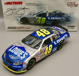 1/24 Action 2005 Jimmie Johnson 48 Lowe 