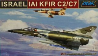 Amk Avantgarde 1:48 Israel Iai Kfir C2/c7 Plastic Model Kit 88001 - Au