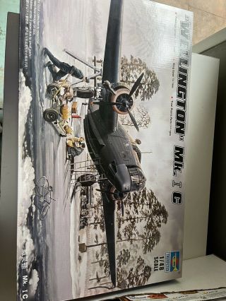 Trumpeter 1:48 Scale Vickers Wellington Mk.  Ic Bomber