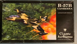 1/48 Classic Airframes B - 57b Canberra,  Open Box,  One Piece Missing (see Image 6)