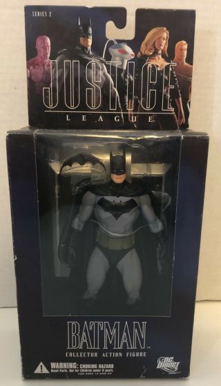 Alex Ross Batman Justice League Series 2 Dc Direct Collector Action Figure Jla