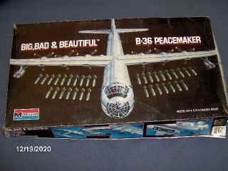 Monogram B - 36 Peacemaker 1:72 Scale.  Open Box,  But Complete