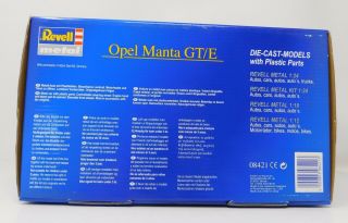 1/18 Revell Opel Manta GT/E in yellow Part 08421 3