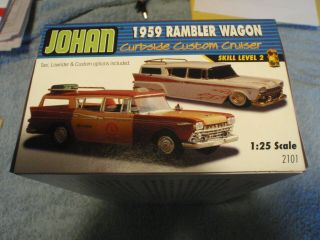 JOHAN 1959 Rambler Wagon Curbside Custom Cruiser/2101/1:25 3
