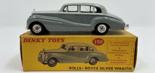 Dinky Toys No.  150 Rolls - Royce Silver Wraith W/ Box