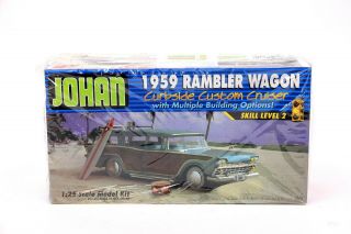 Johan 1959 Rambler Wagon Curbside Custom Cruiser Model Kit Unbuilt