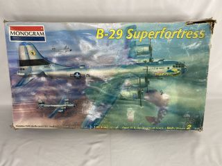 Nr B - 29 Superfortress Monogram 1/48 Scale Unassembled Kit 85 - 5711