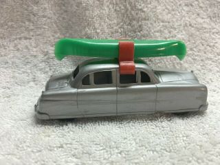 Vintage Hard Plastic Thomas Toy Car With Canoe