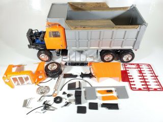 Ertl International Paystar 5000 Dump Truck 1/25 Scale Model Kit - Started