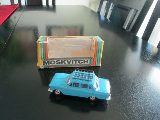 Moskvitch Combi 412 4 - Door Sedan - Made In Ussr 1:43 Scale Cccp
