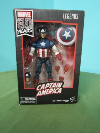 Marvel Legends Series Captain America 80th Anniversay - Hasbro
