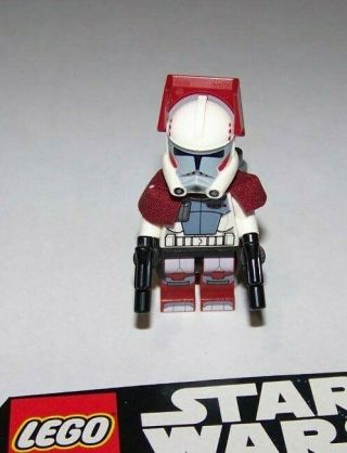 Lego Star Wars 9488 Arc Elite Trooper - Mini Figure - W/weapons - Prestine