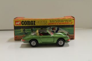Corgi No: 382 " Porsche Targa 911s " - Green (1970/boxed)