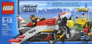 Nib Lego City Air Show Plane Set 7643