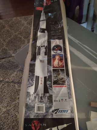 Estes Saturn V 2157 1/100th Scale 30th Anniversary Limited Edition Model Rocket