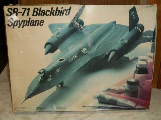 Testors 1/48 Scale Sr - 71 Blackbird Spyplane