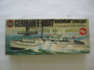 1|72 Model Ship German E - Boat Kriegsmarine Schnellboot Airfix D12 - 6171