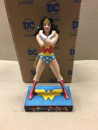 Dc Comics Wonder Woman By Jim Shore Silver Age Figurine 6003023 Rrp £55 Freepost