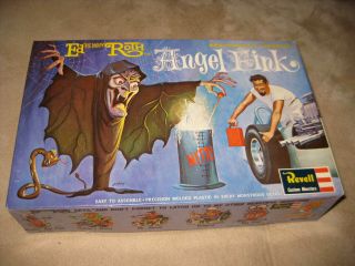 1964 Revell Custom Monsters Angel Fink Ed Big Daddy Roth Model Kit 1307