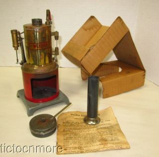 Vintage Weeden Vertical Steam Engine No 500 Model Toy 1940s