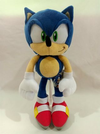 Sega Sonic Hedgehog Joypolis Plush Toy Blue Ver.  Japan Large 15 " Tag