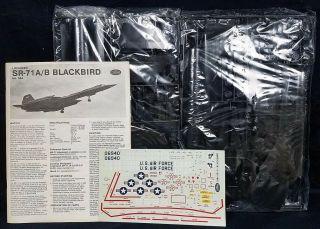 Testors 584 1/48 Lockheed Sr - 71 A/b Blackbird 