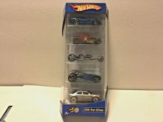 Hot Wheels 2006 First Edition 5 Pack Gift Pack Rare Bone Shaker