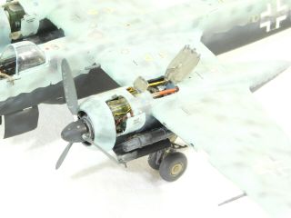 1/72 Dragon - Heinkel He 219 A - 0 - built & Airbrush painted 2