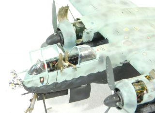 1/72 Dragon - Heinkel He 219 A - 0 - built & Airbrush painted 3