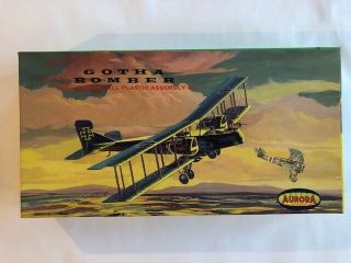 Aurora Gotha Bomber,  1:48 Scale Vintage Kit