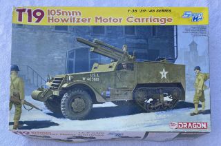 Dragon Kit 6496 1/35 Scale T19 105mm Howitzer Motor Carriage