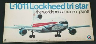1/100 L - 1011 Lockheed Tri - Star Model Kit By Entex