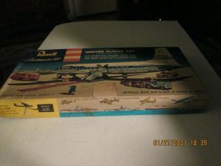 Vintage Revell Authentic " S " Dc - 7 Mainliner 