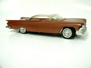 1959 Buick Invicta Amt 2 Dr Clear Open Top 1/25 Promo Friction Model Car