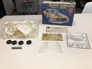 Amt Benny Parsons 72 Kings Row Chevelle Laguna Model Kit - Complete Unbuilt