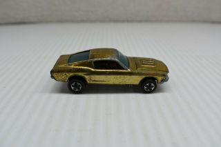 Redline Hot Wheels Custom Mustang - - Gold
