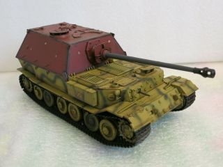 1/35 Built Painted German Ferdinand Elefant Panzerjager Tank Dragon Model Kit