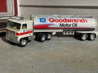 Nylint Gmc Goodwrench Big Earl Semi Truck Oil Tanker 21 " Steel Usa 990