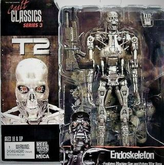 2006 Neca Reel Toys Cult Classics Series 3: Terminator T - 800 Endoskeleton