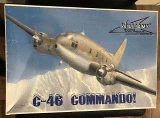 Williams Bros.  1/72 Curtiss C - 46 Commando Military Transport 0050 - 72546 - 01