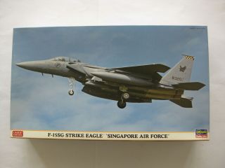 1|72 Model Plane F - 15sg Strike Eagle Singapore Air Force Hasegawa D12 - 529