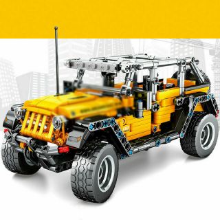 601pcs Technic Off Road Car Vehicle Model Building Blocks Puzzle Car Toys Bricks
