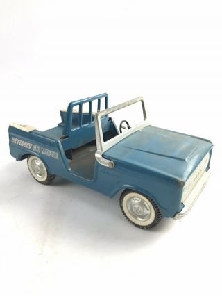 Vintage Nylint Per Mobile Blue Ford Bronco; B190