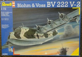 Revell Blohm & Voss Bv222 V - 2 1/72 Scale Model 04383 Factory 50 Bucks