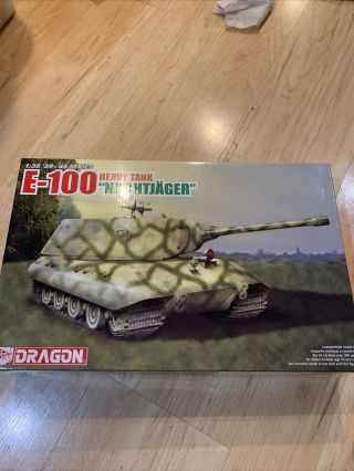 Dragon 1/35 6011x E - 100 Heavy Tank " Nachtjager "
