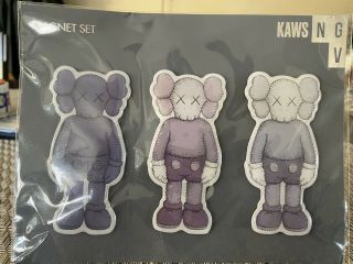 Kaws Magnet Companion Set Of 3 Ngv Exclusive 2019 Rare Limited Dead Stock Gone