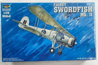 Trumpeter 1/32 Fairey Swordfish Mk.  Ii Model Kit 03208