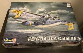 1/48 Revell No.  85 - 5617 Pby/oa - 10a Catalina No Decals Or Instructions